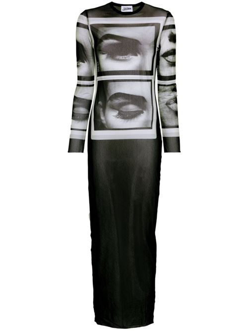 Dress with eyes and lips print JEAN PAUL GAULTIER | 2430FRO251T553000201